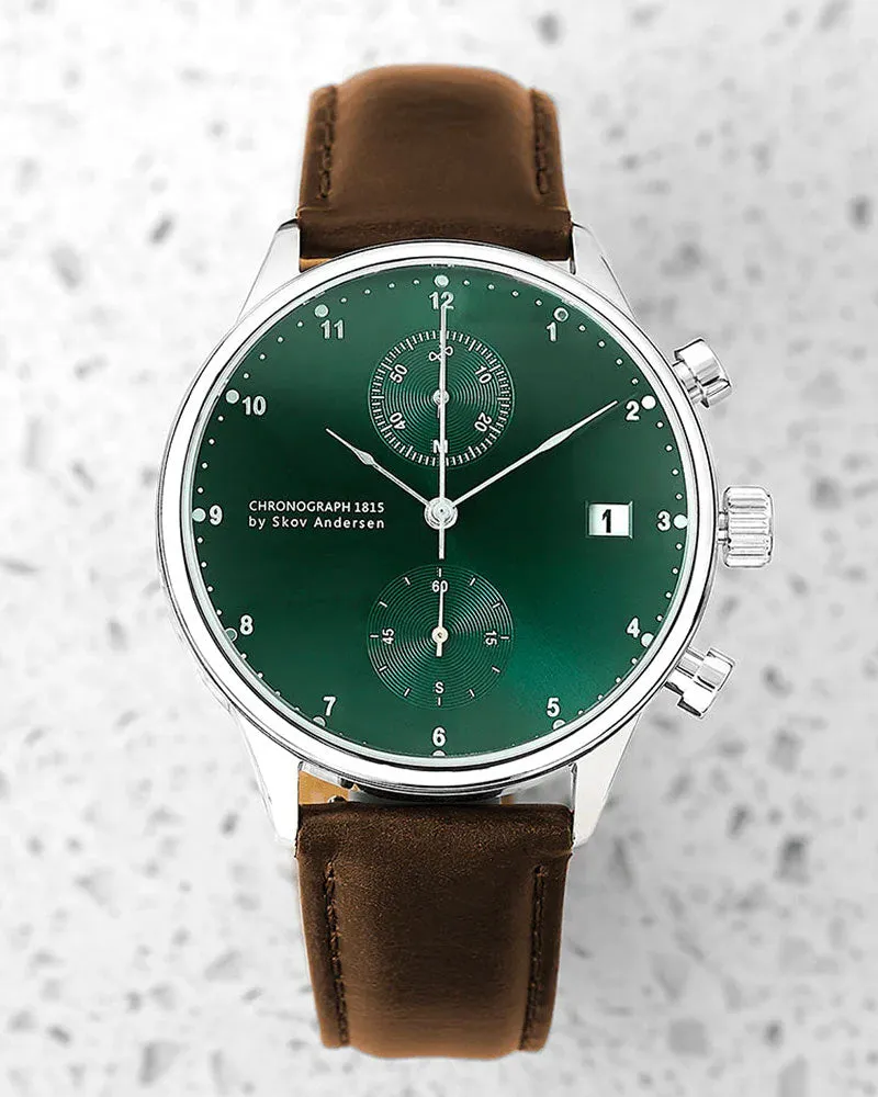 About Vintage 1815 Chronograph Steel / Green Watch