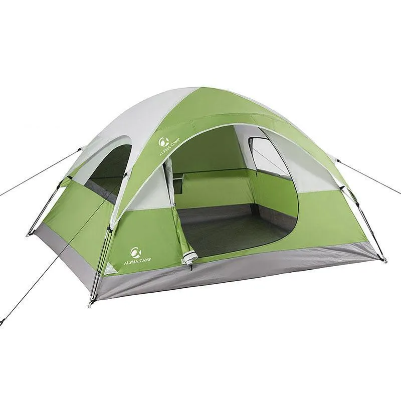 ALPHA CAMP 3 Person Backpacking Camping Tent