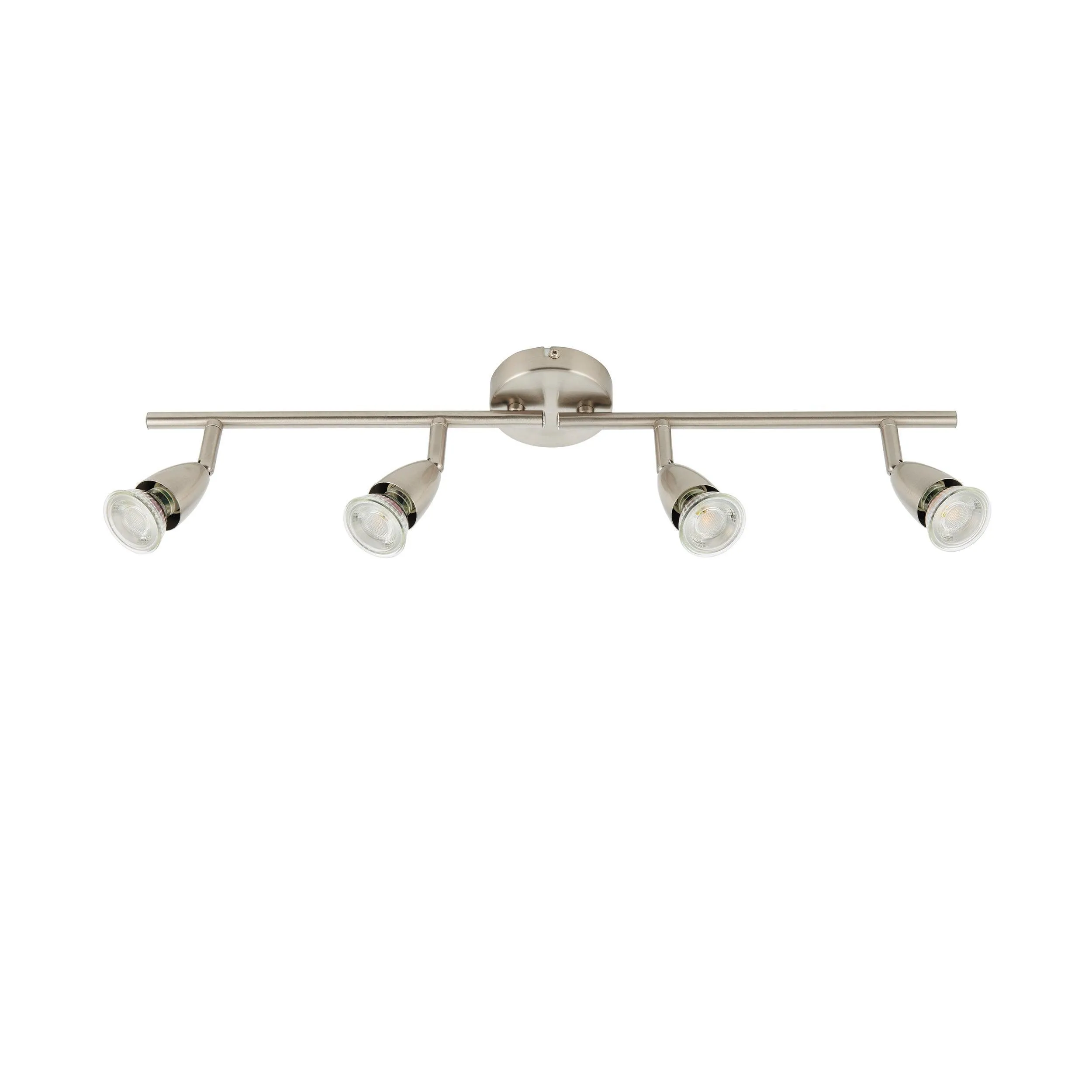 Amalfi 4 Light NIckel Bar Spotlight 35W