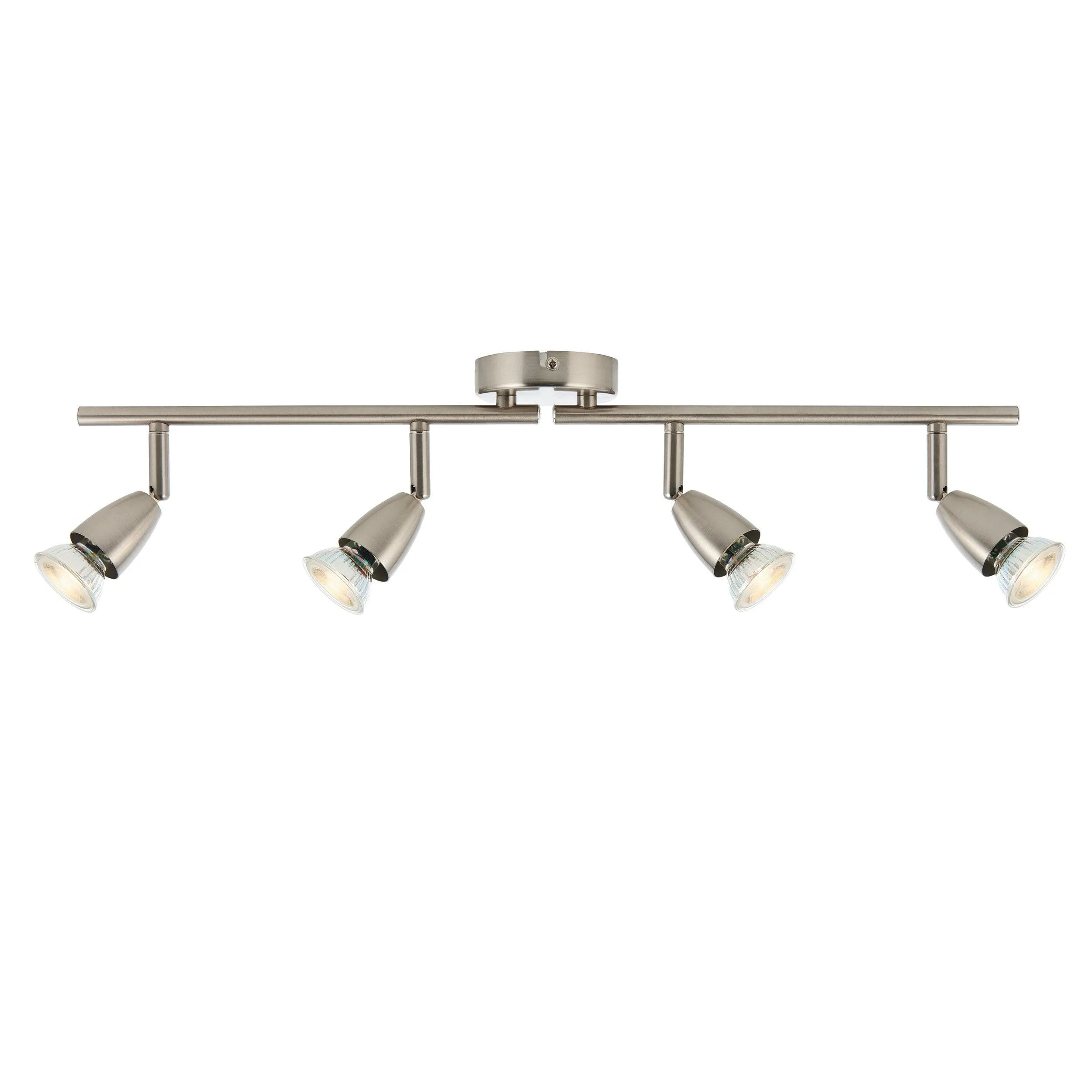 Amalfi 4 Light NIckel Bar Spotlight 35W