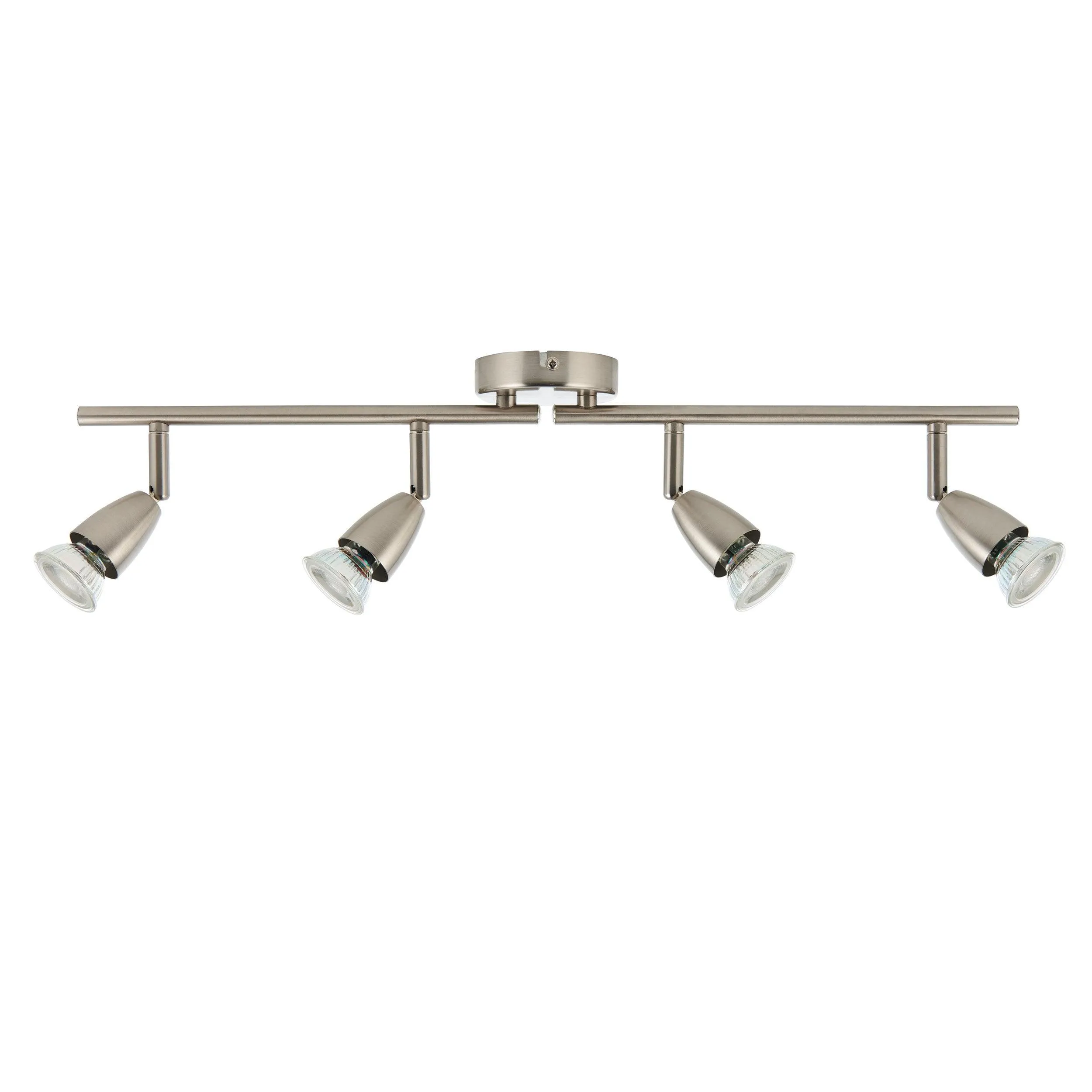 Amalfi 4 Light NIckel Bar Spotlight 35W