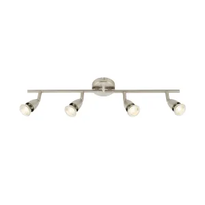 Amalfi 4 Light NIckel Bar Spotlight 35W