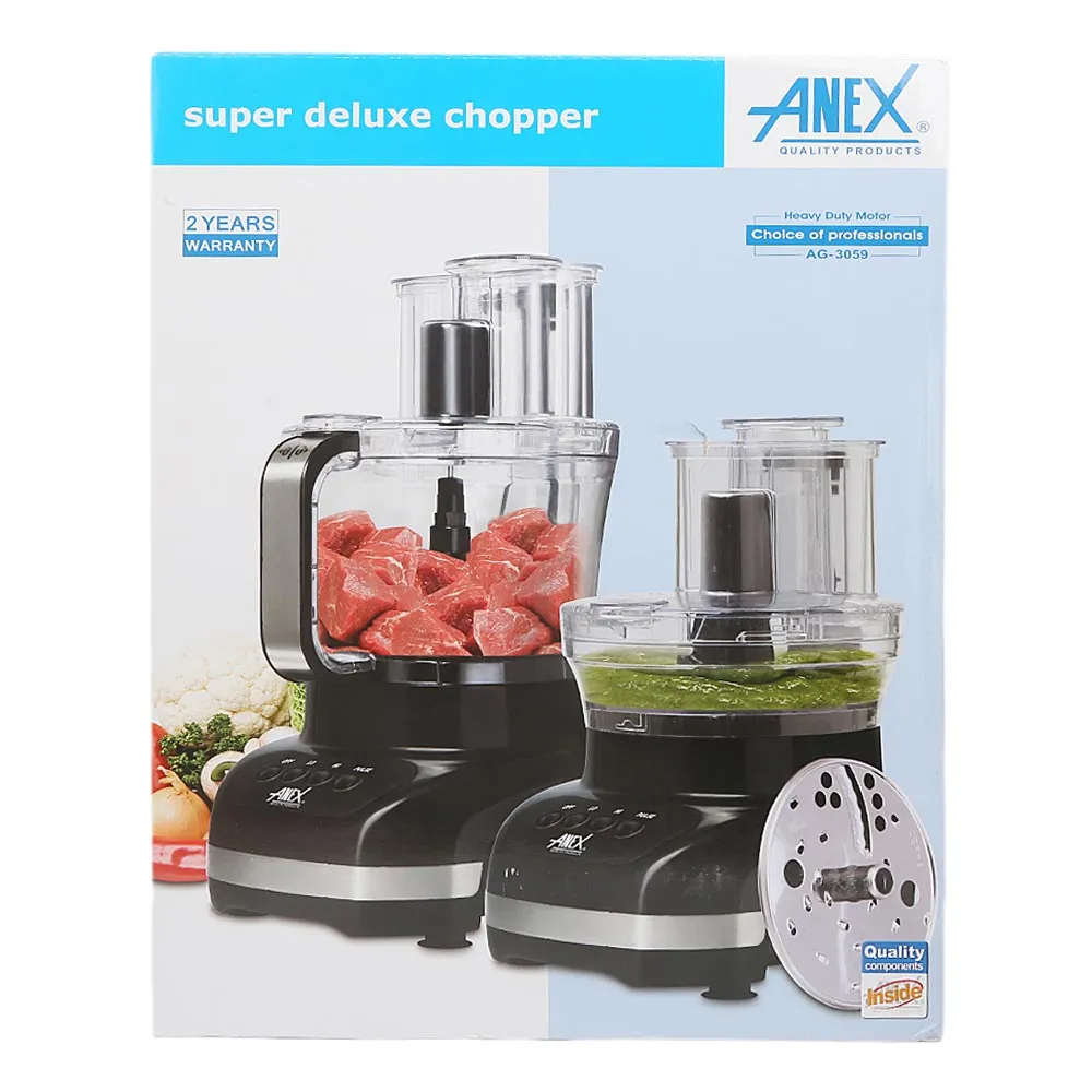 Anex Super Deluxe Chopper (AG 3059) - Black