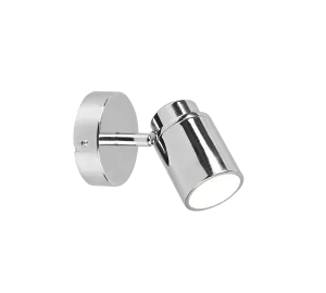 Angelo Wall/Ceiling Spotlight - Chrome/Black