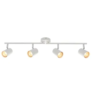 Arezzo 4 Light White Bar SpotLight 7W