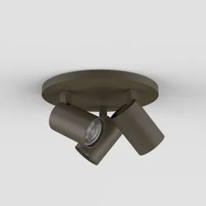 Ascoli Triple Round Plate Spotlight - Various Finishes