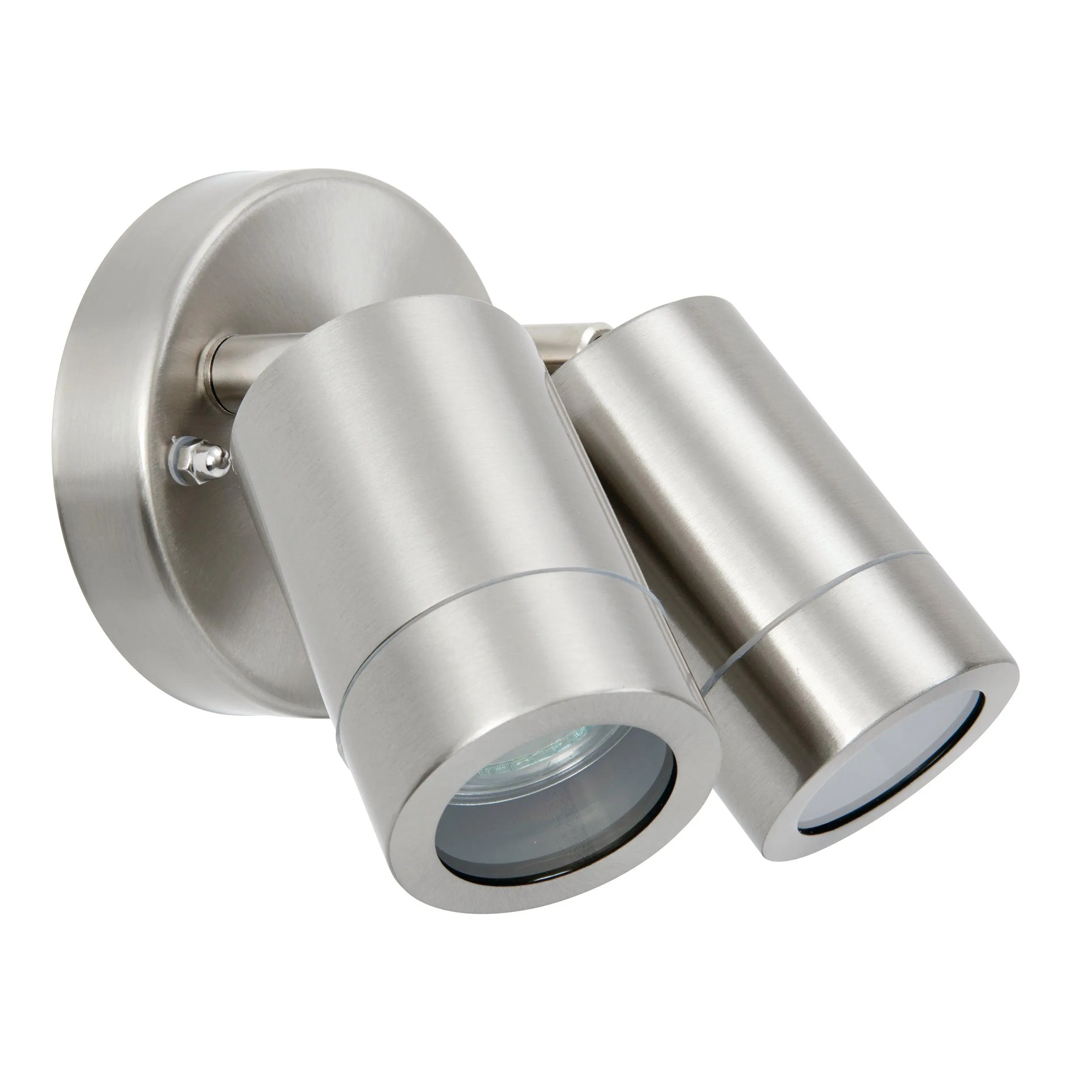 Atlantis Outdoor Twin Silver Spotlight IP65 7W