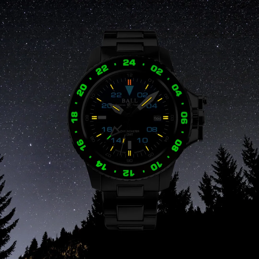 Ball Engineer Hydrocarbon AeroGMT II DG2018C-S12C-BK