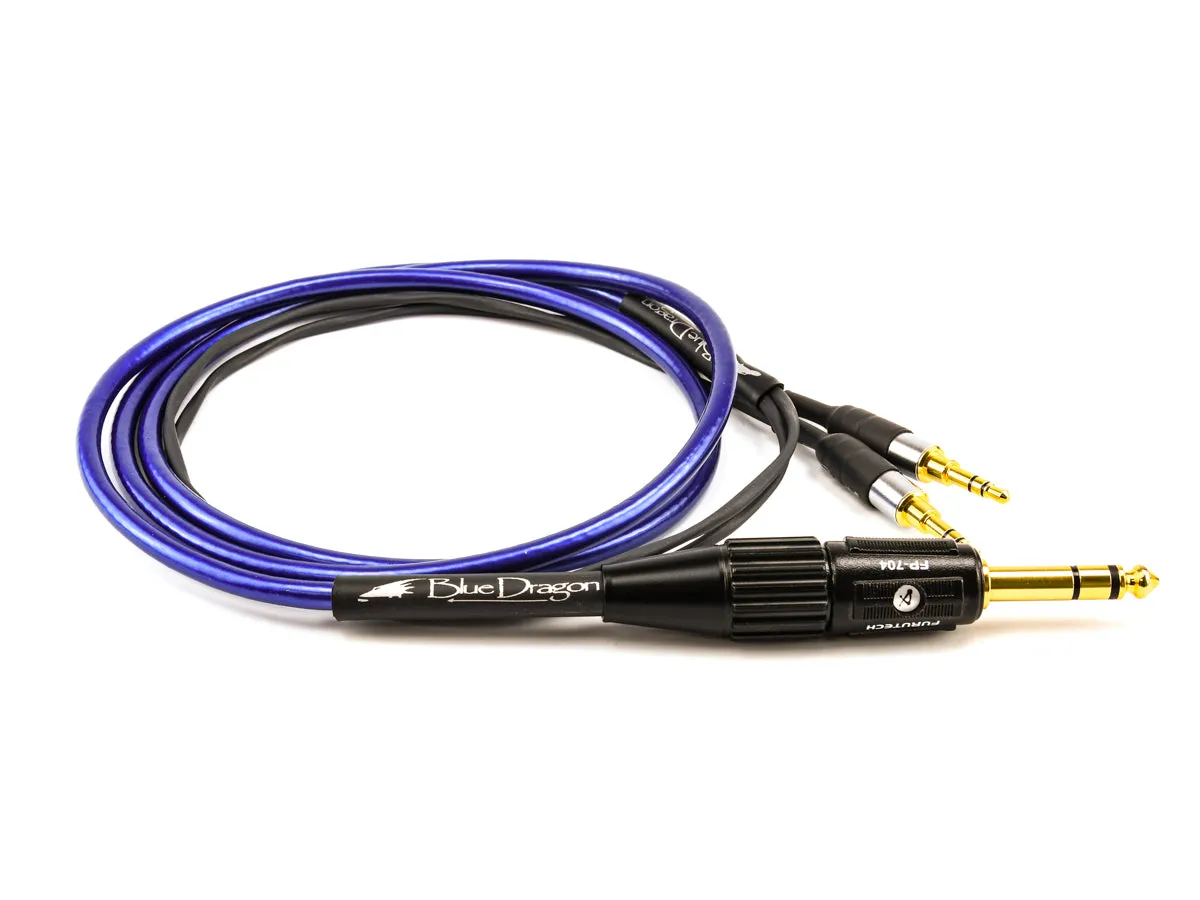 Blue Dragon Headphone Cable - Universal (Fits Most) - B-Stock