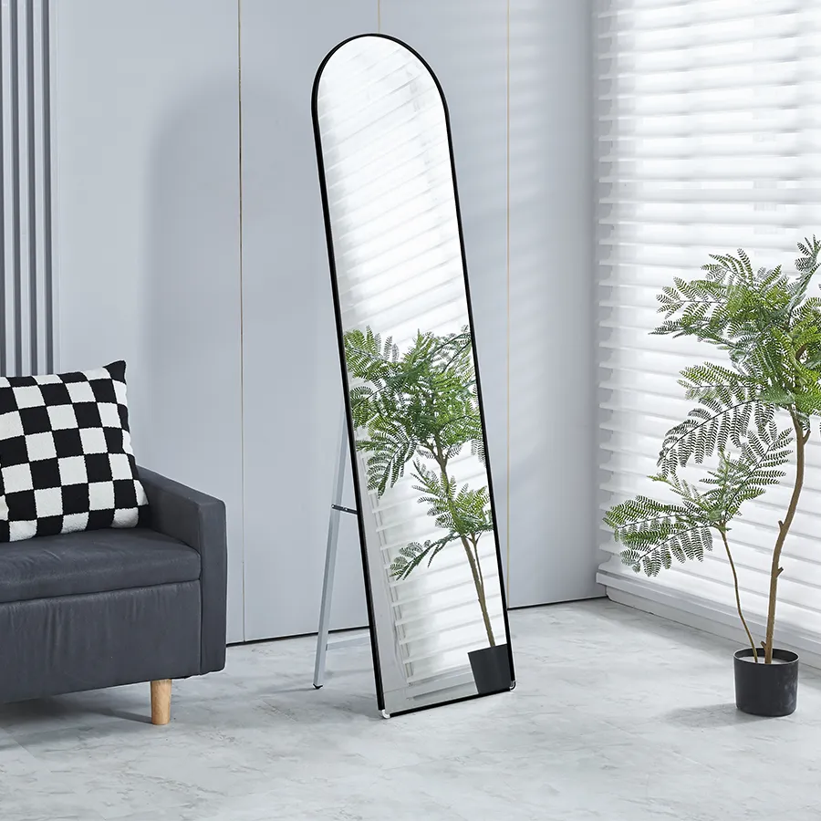 Adjustable Full-Length Camilo Standing Mirror for Home or Bedroom Decor