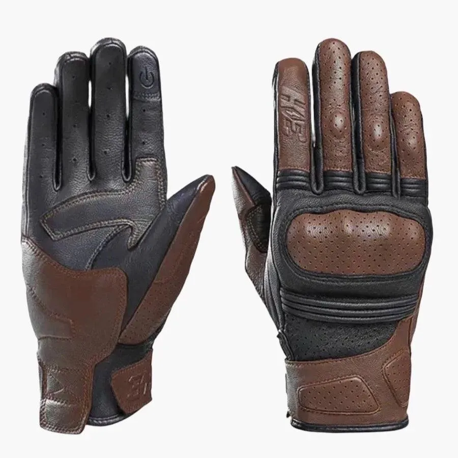 CARBON SHEEPSKIN RIDING GLOVES VEEP