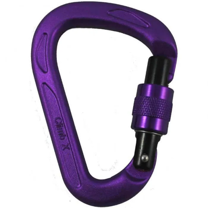 ClimbX Pilot Elasticated Strap Harness and Belay Set