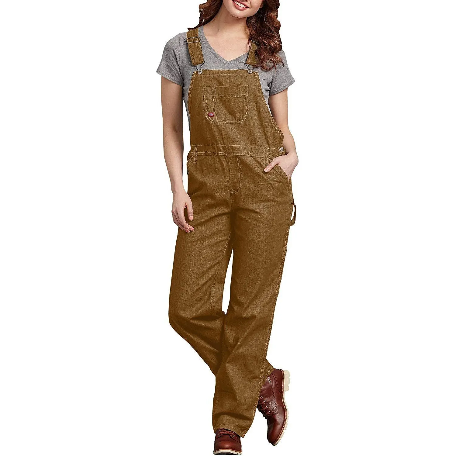 Dickies Women's Denim Bib Overall