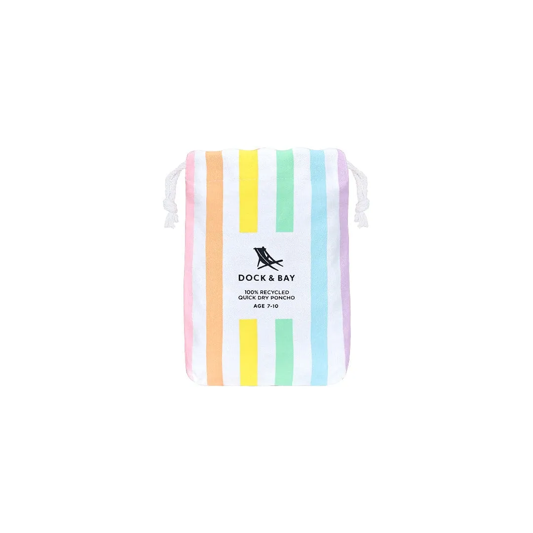 Dock & Bay Kid's Beach Poncho - Unicorn Waves