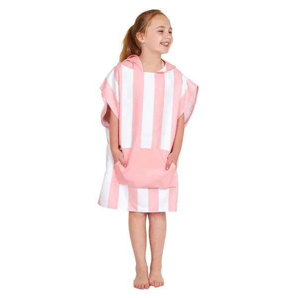 Dock & Bay Kids Poncho - Malibu Pink