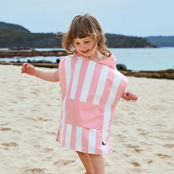 Dock & Bay Kids Poncho - Malibu Pink