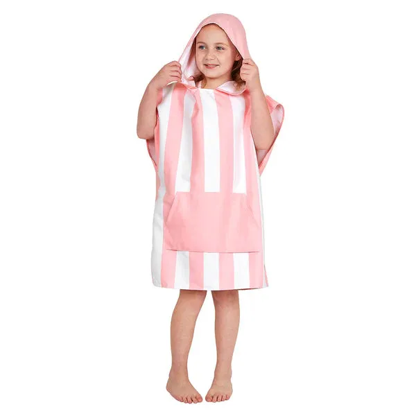 Dock & Bay Kids Poncho - Malibu Pink