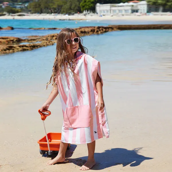 Dock & Bay Kids Poncho - Malibu Pink