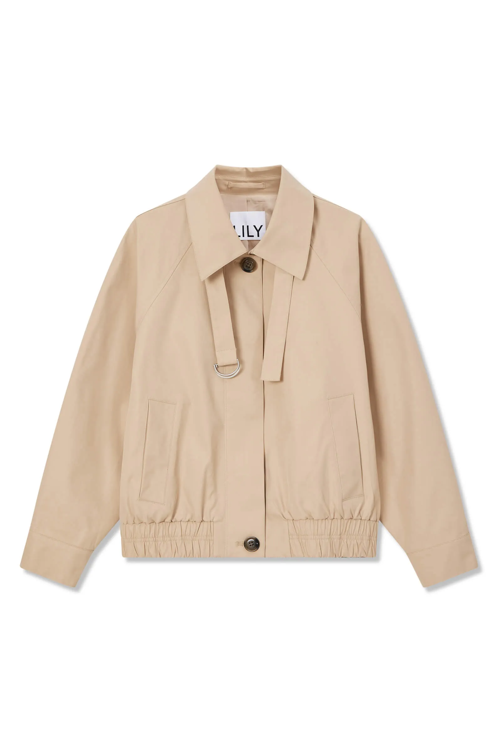 Double-Wear Stand Collar Jacket