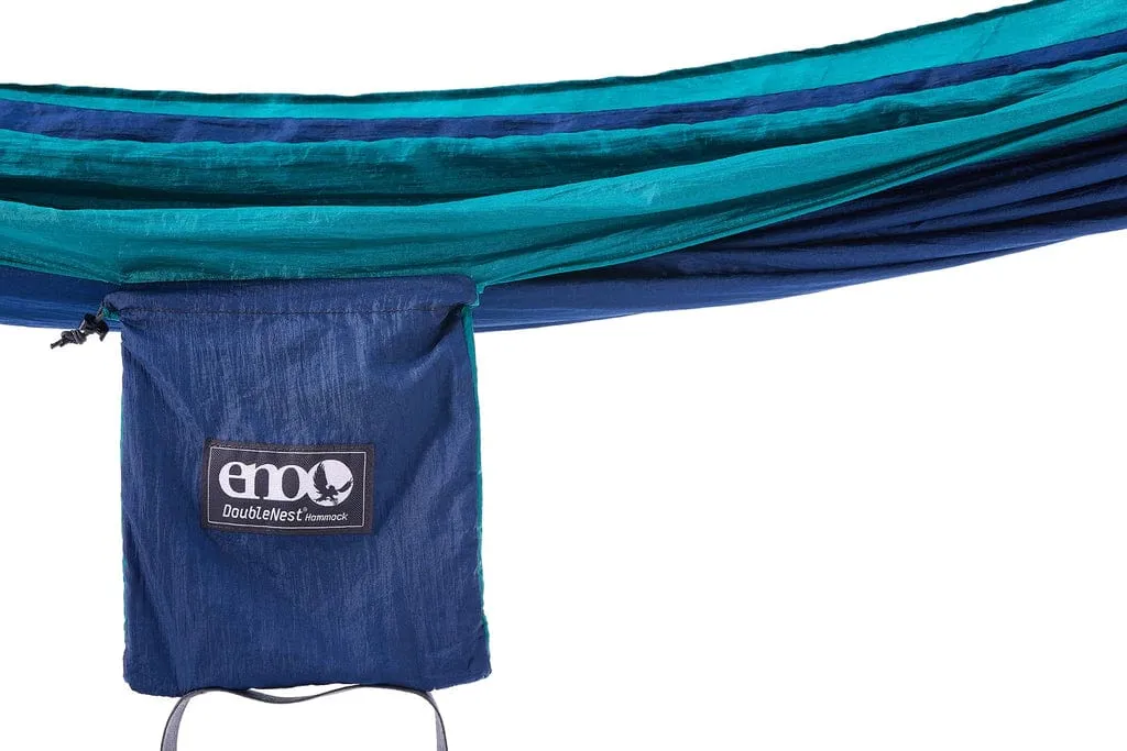 ENO DoubleNest Hammock - Olive/Orange