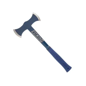 Estwing E6-DBA Estwing Black Eagle Blue Double Bit Axe (Vinyl Grip)