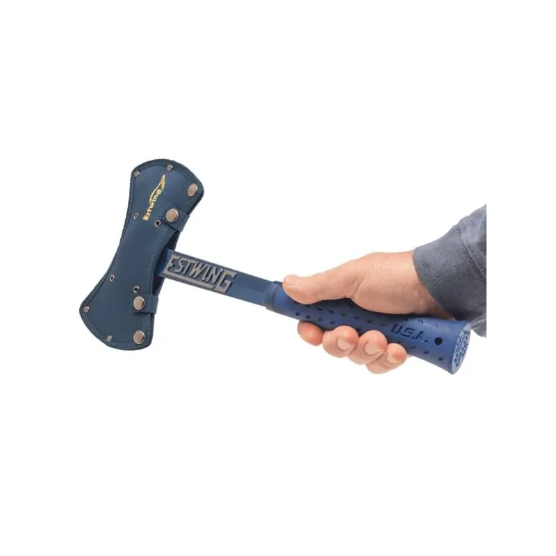 Estwing E6-DBA Estwing Black Eagle Blue Double Bit Axe (Vinyl Grip)