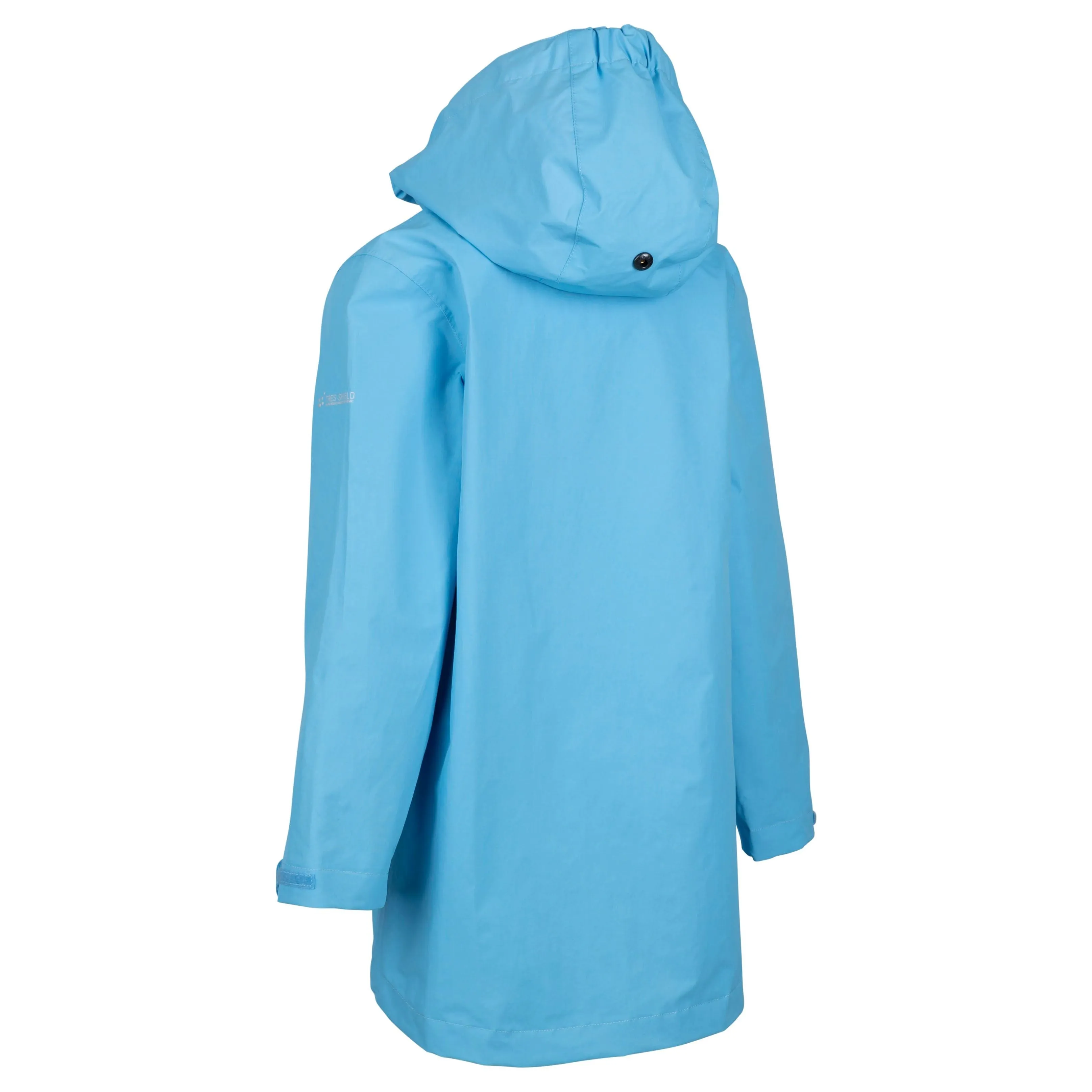 Fairly Girls Unpadded Lined Waterproof Jacket in Blue Sky