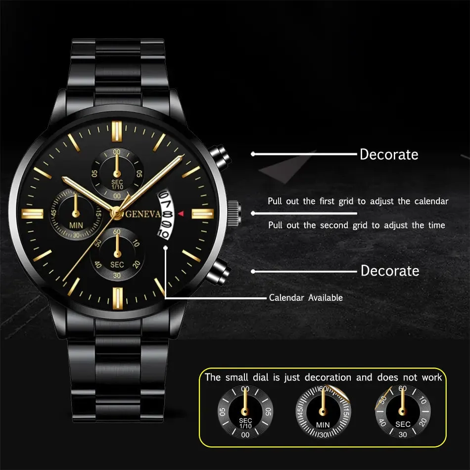 Fashion Men's Stainless Steel Watch