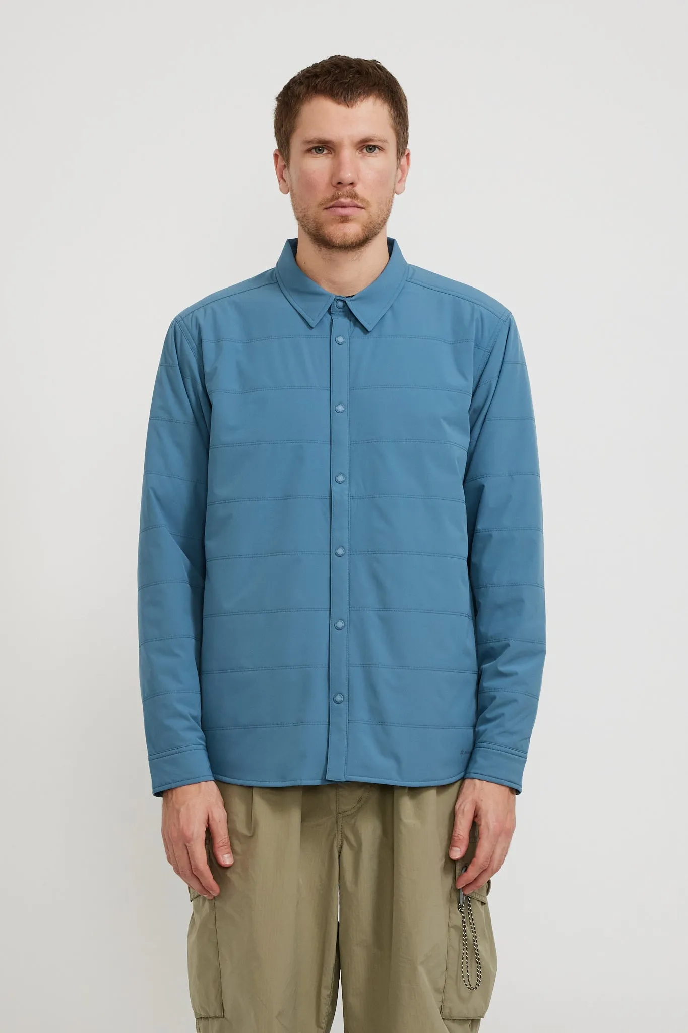 Flexible Insulated Shirt Lightblue