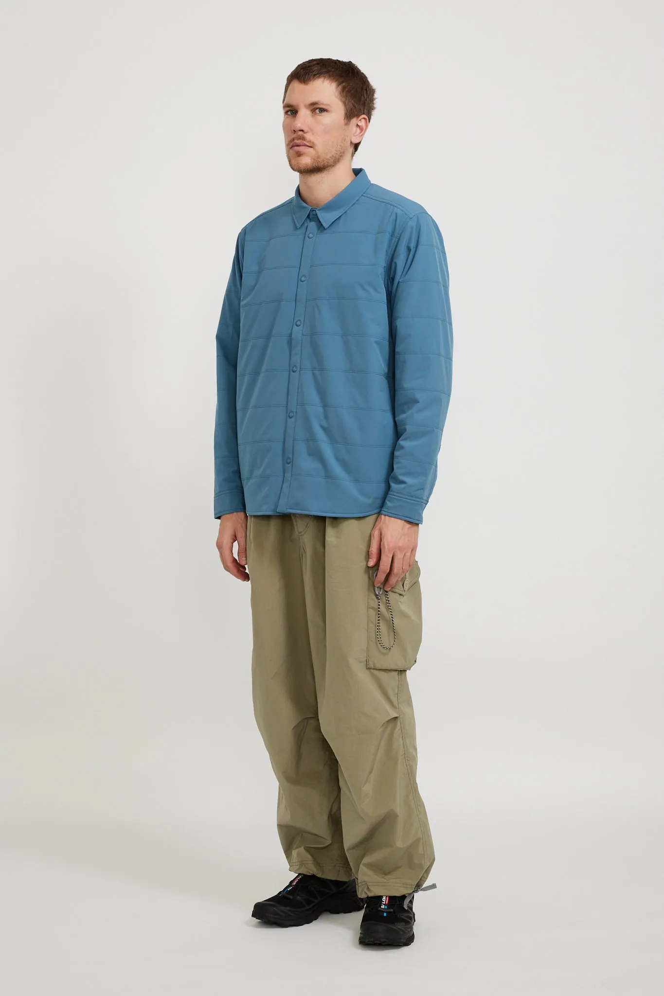 Flexible Insulated Shirt Lightblue