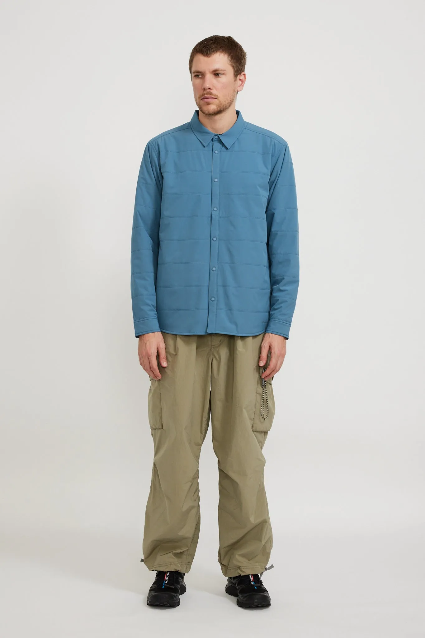 Flexible Insulated Shirt Lightblue