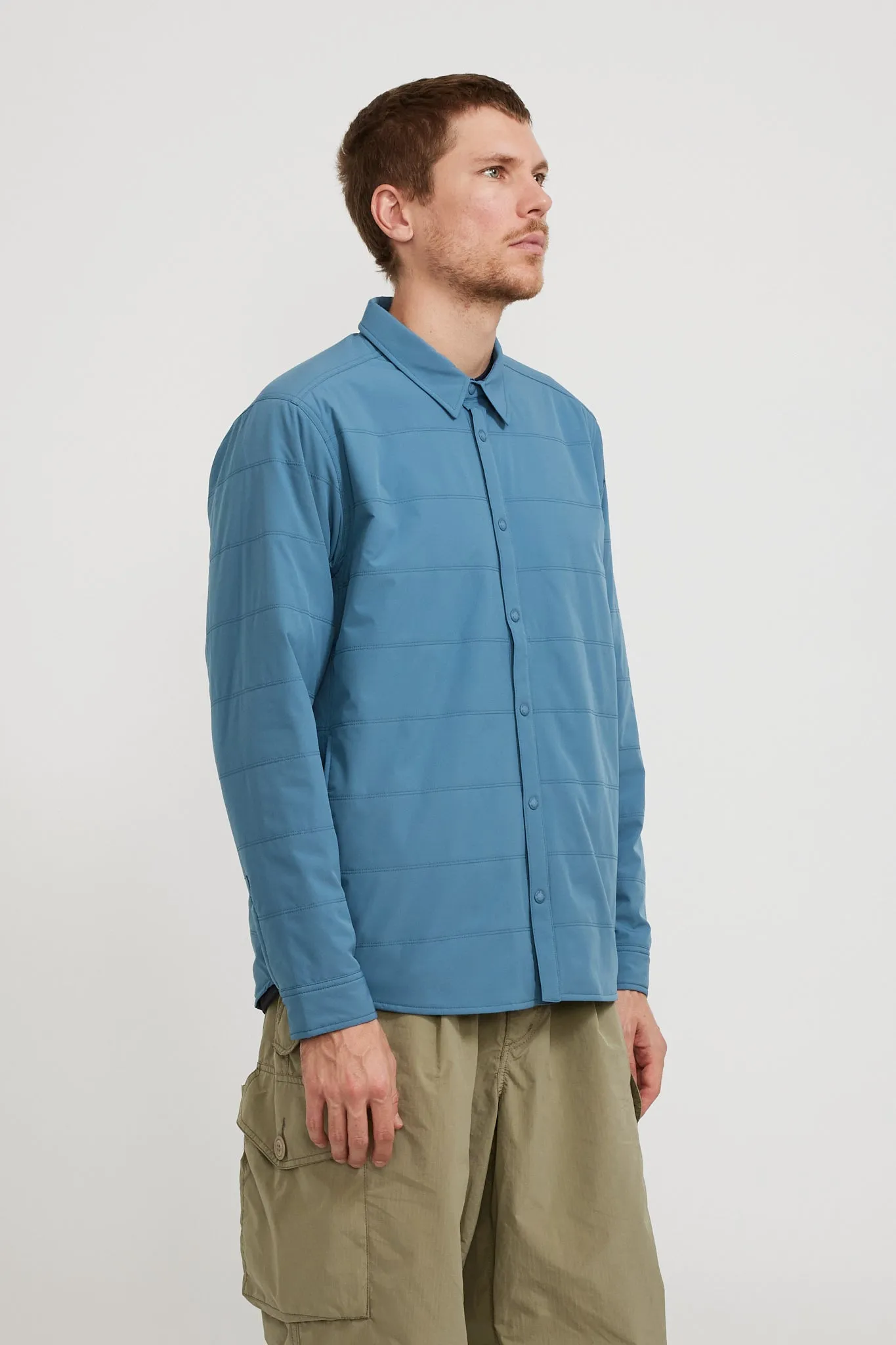 Flexible Insulated Shirt Lightblue