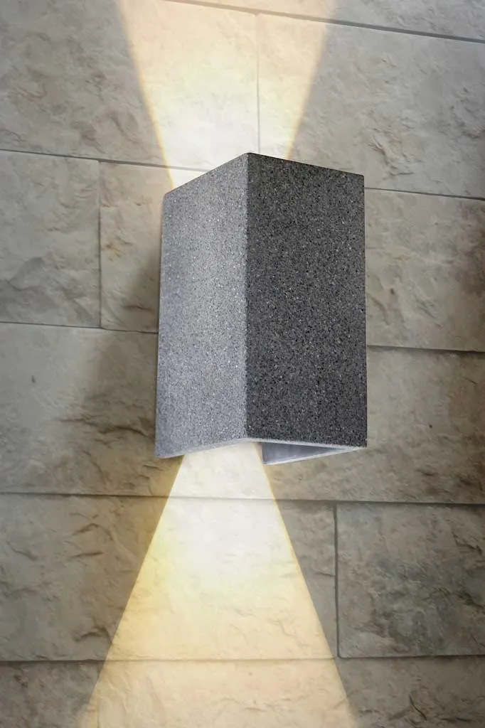 Flixton Exterior Concrete LED Wall Light