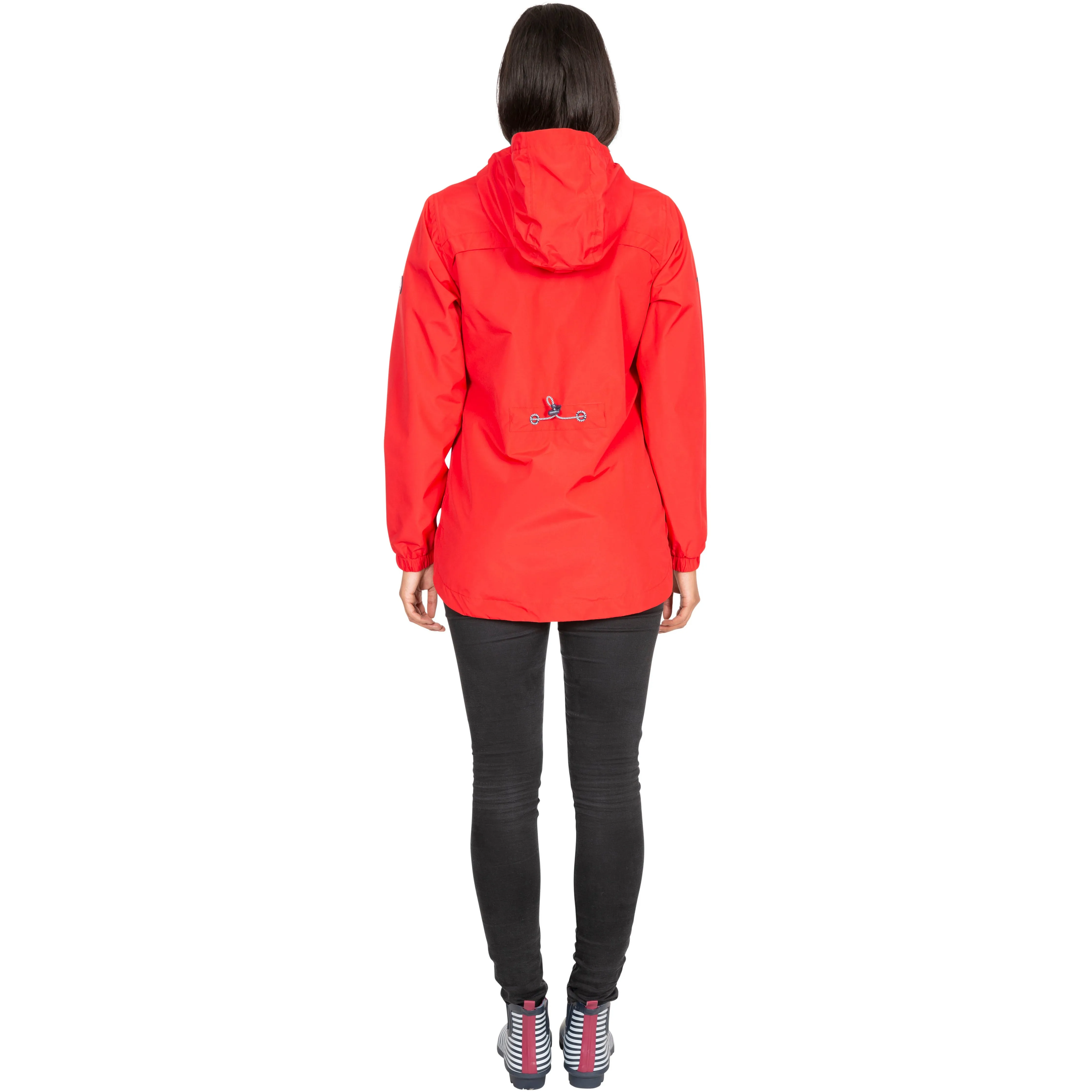 Flourish Womens Unpadded Waterproof Jacket in Hibiscus Red