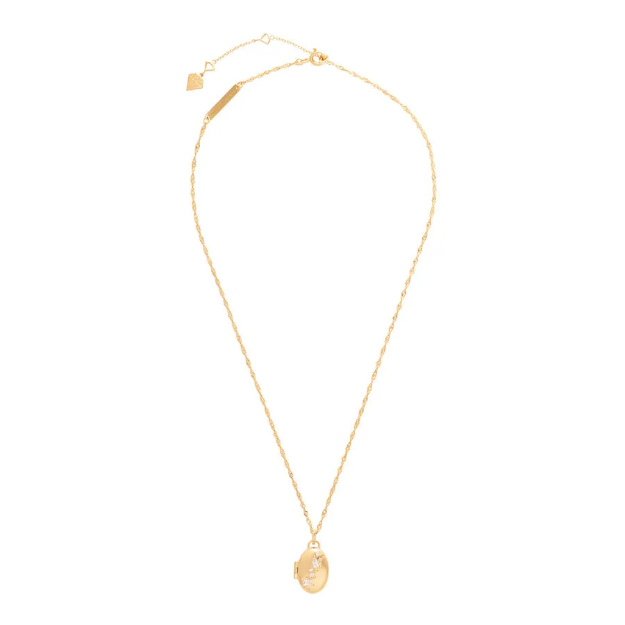 Glimmer Petite 14K Gold Vermeil Necklace