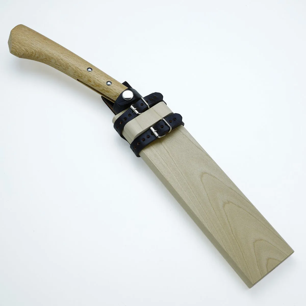 HONMAMON "AZUMASYUSAKU" Top Level Polished Japanese Hatchet / Machete Aogami Steel, 120mm~240mm Double edge (NATA)