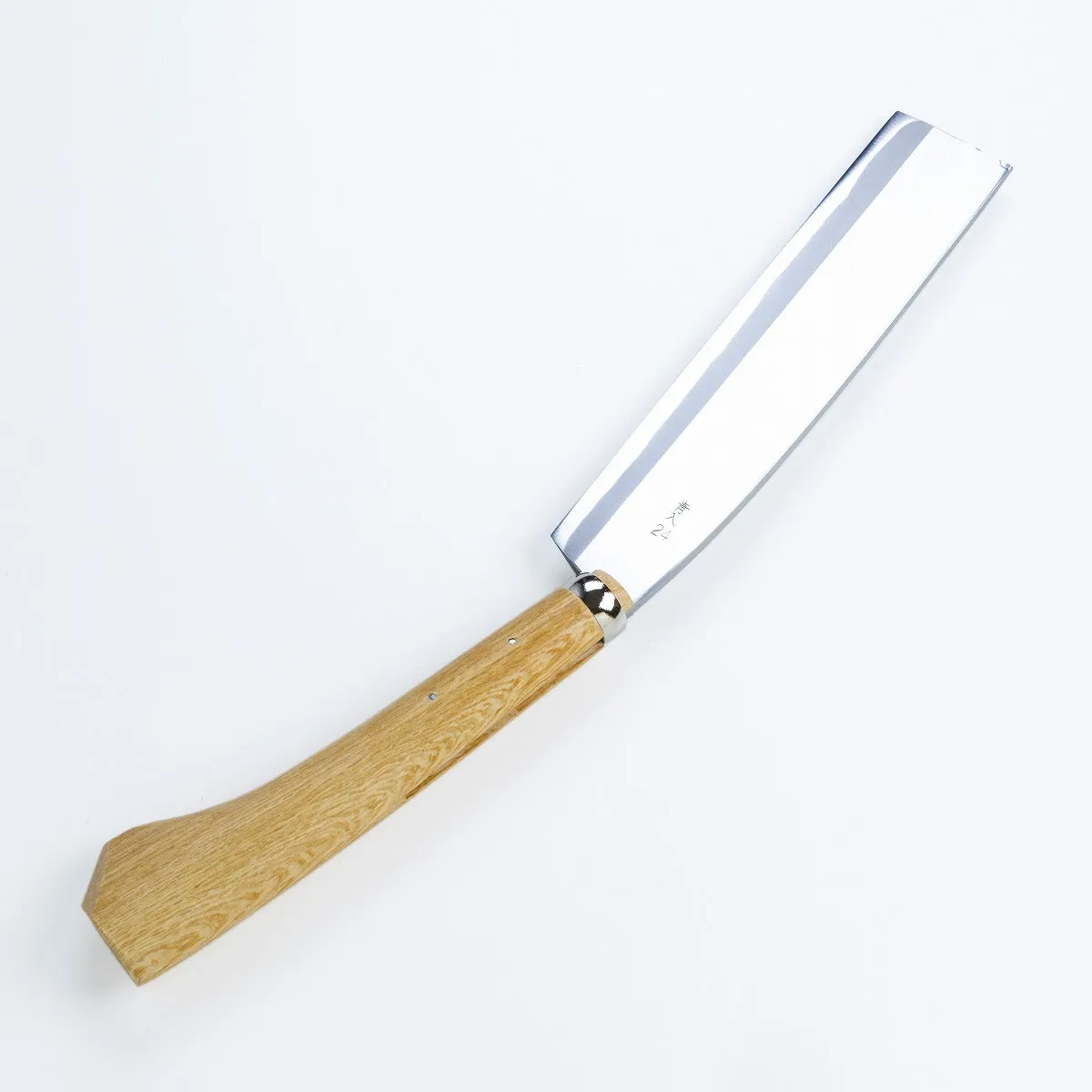 HONMAMON "AZUMASYUSAKU" Top Level Polished Japanese Hatchet / Machete Aogami Steel, 120mm~240mm Double edge (NATA)