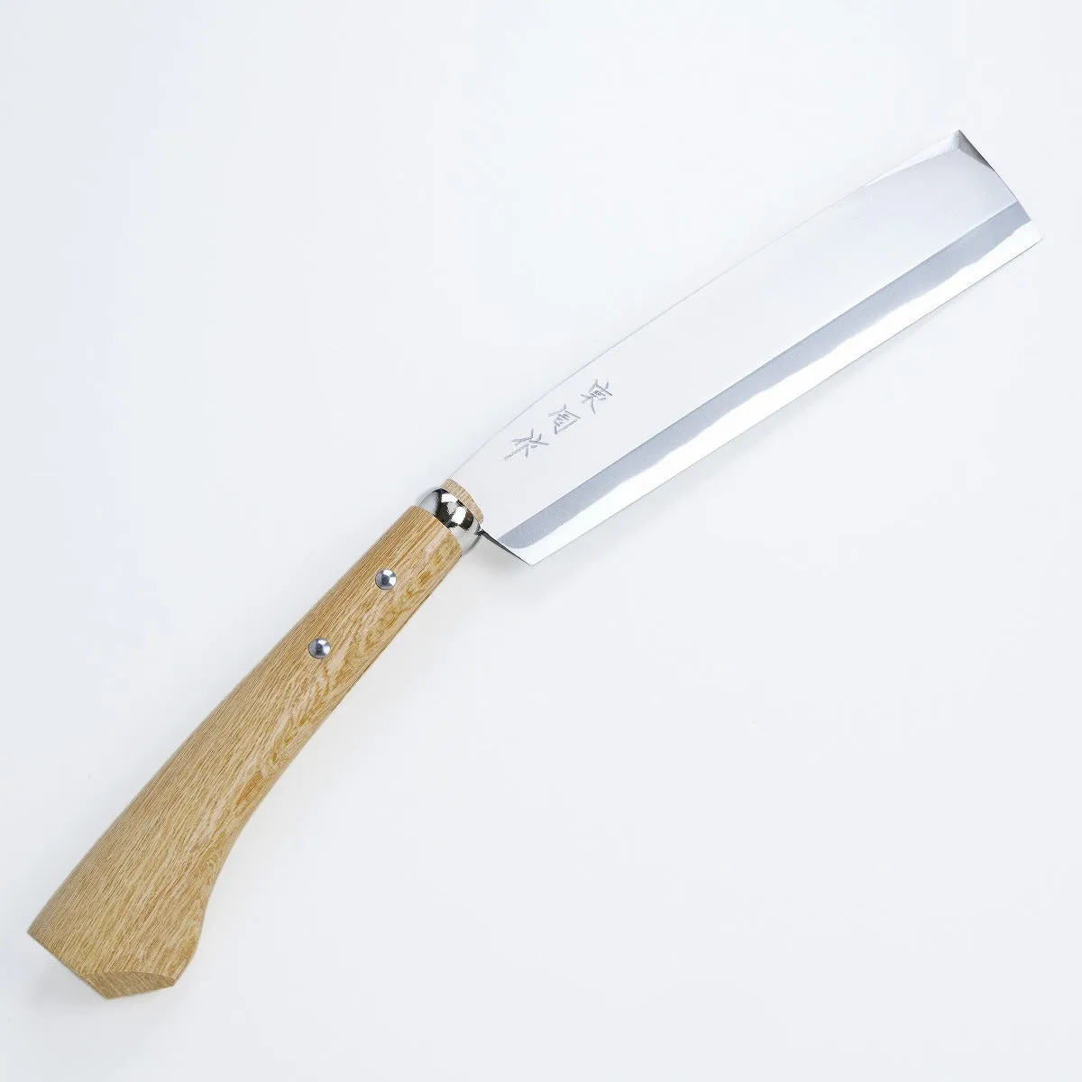 HONMAMON "AZUMASYUSAKU" Top Level Polished Japanese Hatchet / Machete Aogami Steel, 120mm~240mm Double edge (NATA)