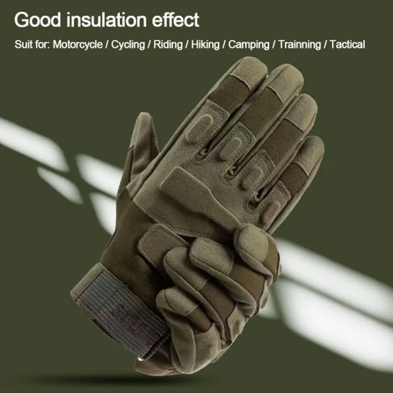 Indestructible Thicken Anti-Skid Hard Knuckle Tactical Gloves