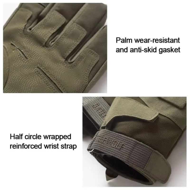 Indestructible Thicken Anti-Skid Hard Knuckle Tactical Gloves