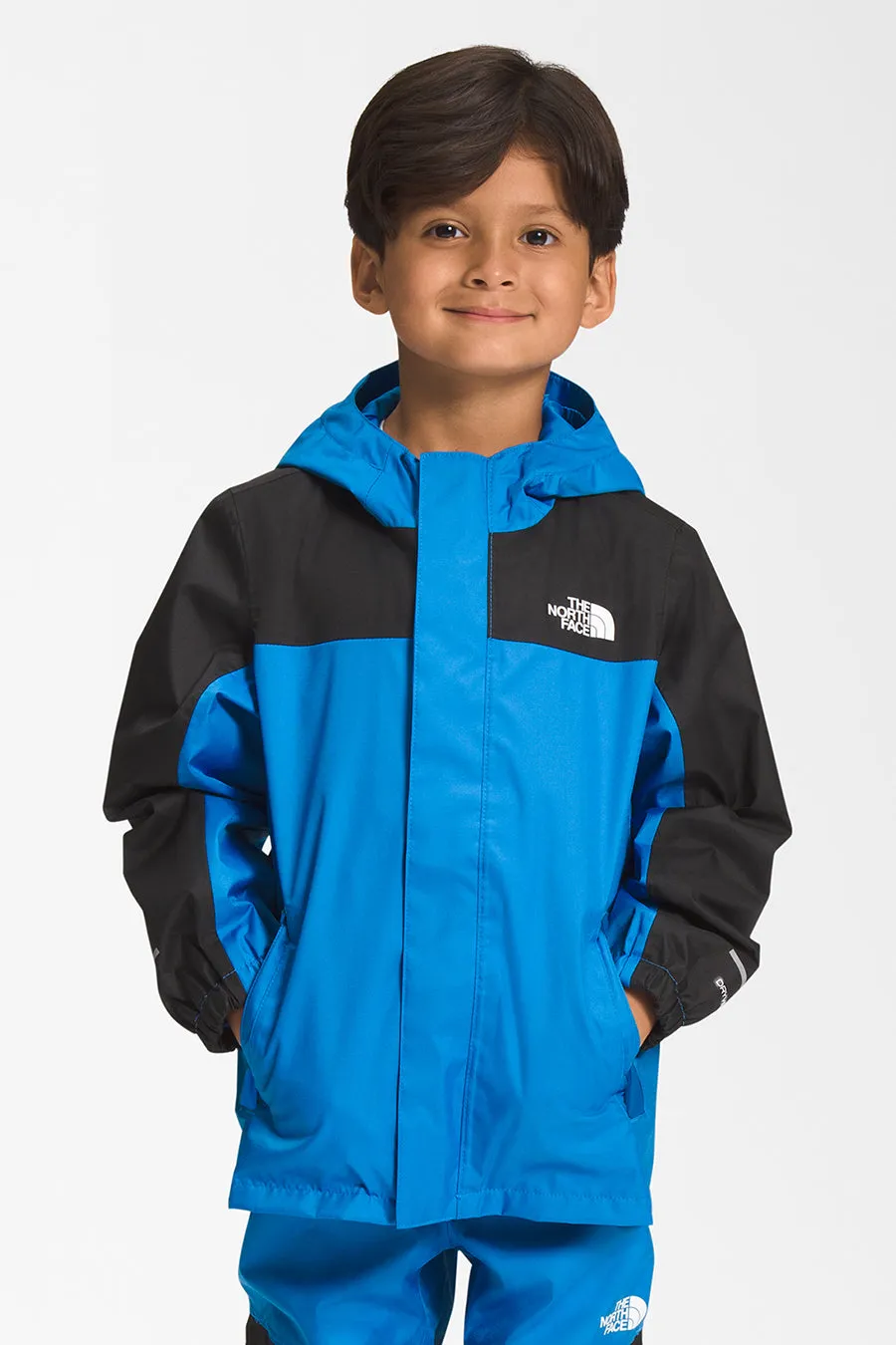 Kids Rain Jacket North Face Antora Super Sonic Blue