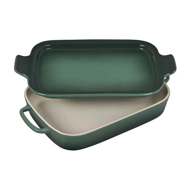 Le Creuset Rectangular Dish w/ Platter Lid