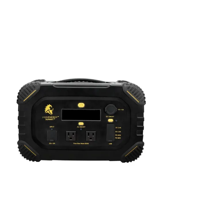 Lion Energy Summit - Bluetooth Portable Generator Kit (665Wh LiFePO4, 530W AC)