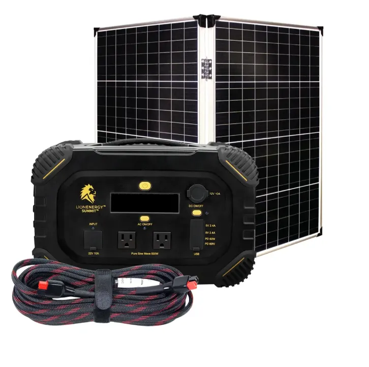 Lion Energy Summit - Bluetooth Portable Generator Kit (665Wh LiFePO4, 530W AC)