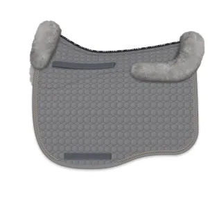 Mattes Eurofit Dressage Grey- Full Fleece - Stone Braid