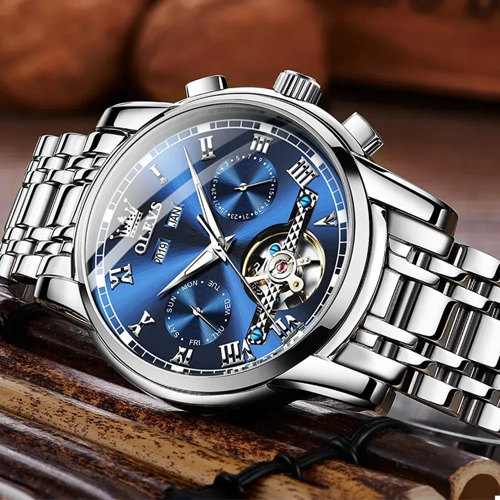 Men's Automatic Steel Bracelet Watch