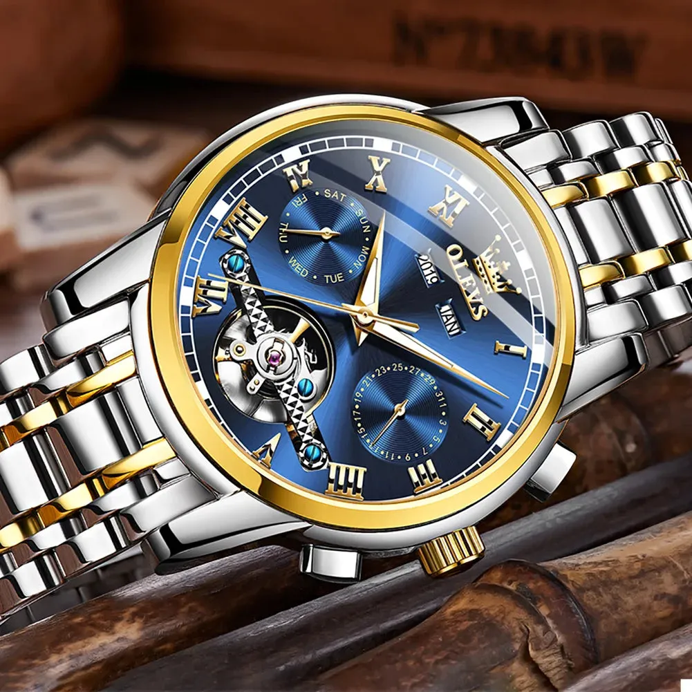 Men's Automatic Steel Bracelet Watch