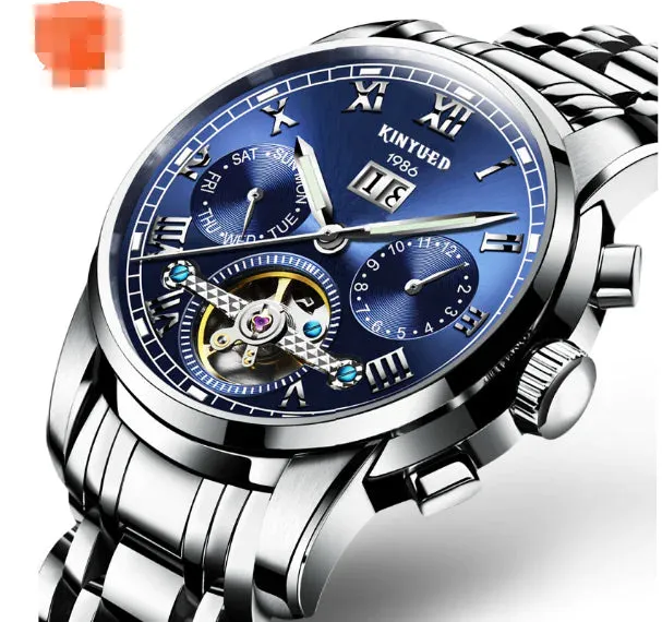 Men's Automatic Steel Bracelet Watch