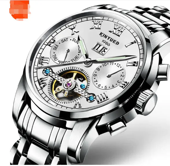 Men's Automatic Steel Bracelet Watch