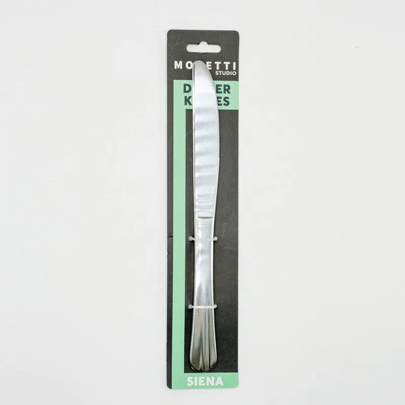 Moretti 2 Piece Dinner Knife Set - Siena